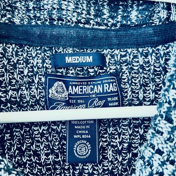 American Rag Blue Casual Knit Sweater - Picture 4 of 6